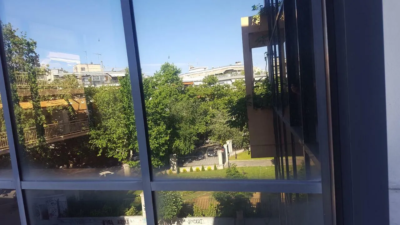 Center Near The Sea And Metro!Unique Crystal Apartment With Amazing View Soluň Řecko