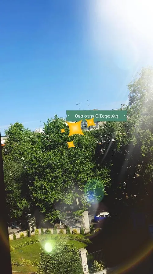 Center Near The Sea And Metro!Unique Crystal Apartment With Amazing View Soluň Řecko